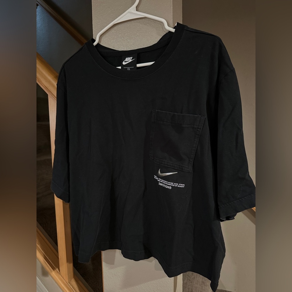 Nike Black Crop Top